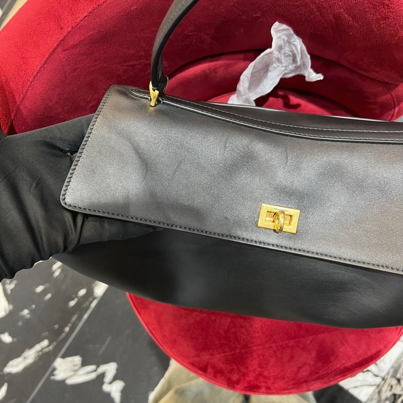 🈶台灣購證 巴黎世家BALENCIAGA RODEO黑金中號-36