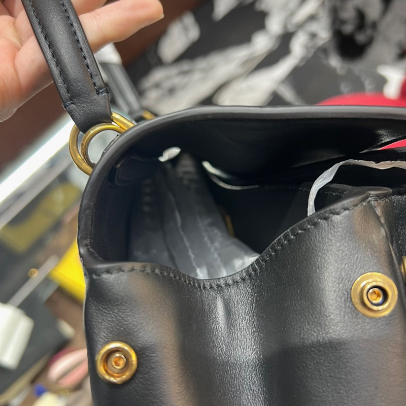 🈶台灣購證 巴黎世家BALENCIAGA RODEO黑金中號-73