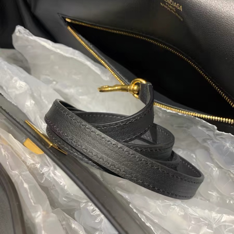 🈶台灣購證 巴黎世家BALENCIAGA RODEO黑金中號-87