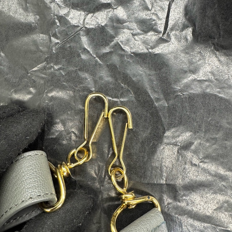 Balenciaga • City 經典水泥灰山羊皮金釦機車包 金釦-13