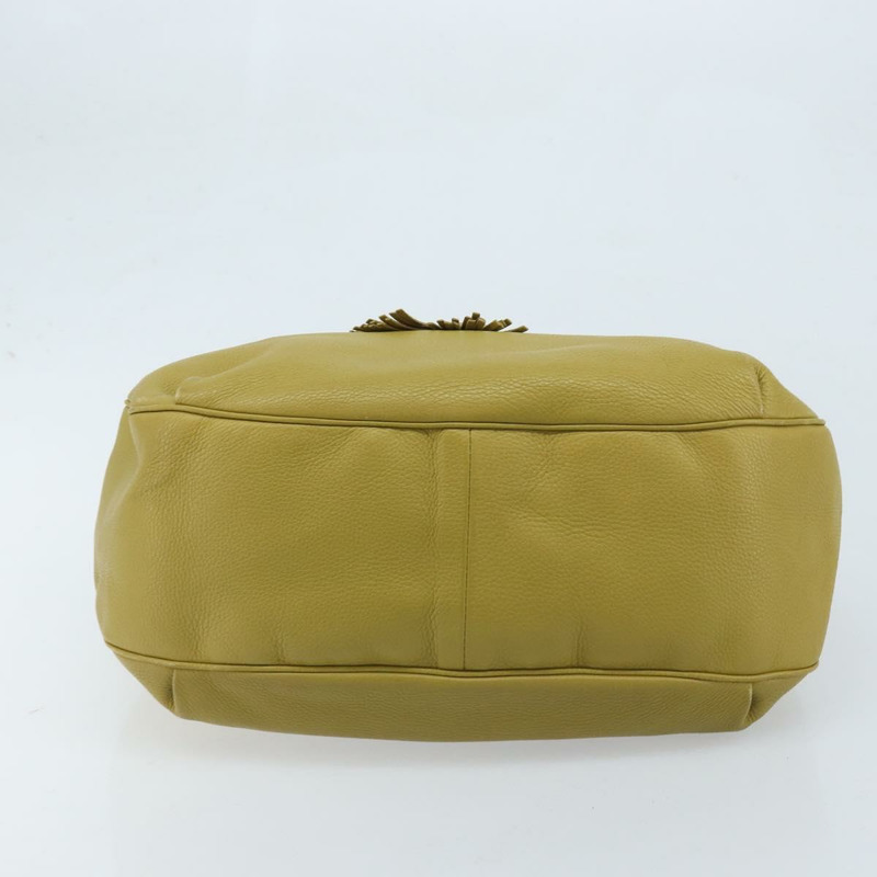 【日本直送】GUCCI 馬銜扣 Emily 手提包 皮革 兩用 綠色 金色 322226 正品 174040A-4