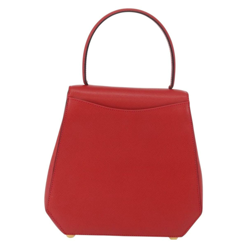 【日本直送】CELINE Triomphe 手提包 皮革 2way 紅金 Auth am11251A-1