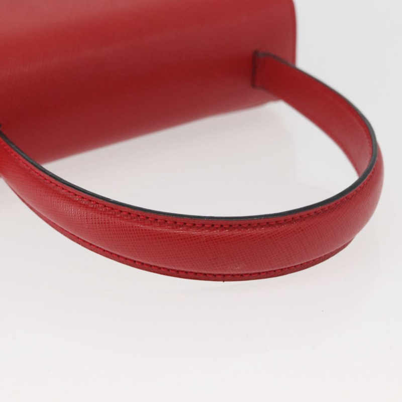 【日本直送】CELINE Triomphe 手提包 皮革 2way 紅金 Auth am11251A-6