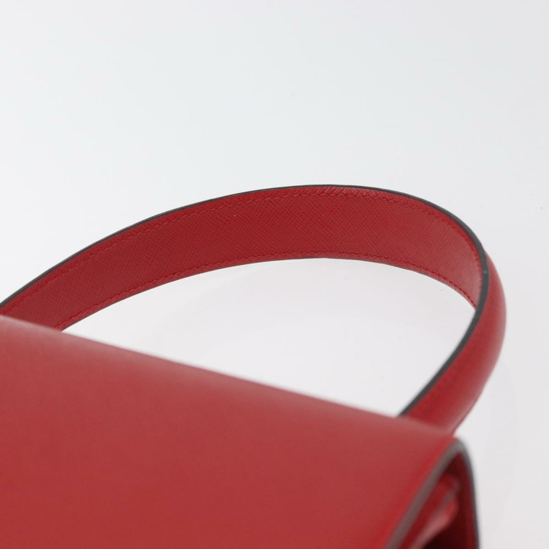 【日本直送】CELINE Triomphe 手提包 皮革 2way 紅金 Auth am11251A-7