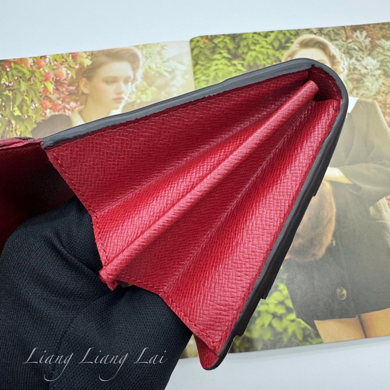 LOUIS VUITTON LV Pallas Monogram 拼接牛皮信封長夾-11