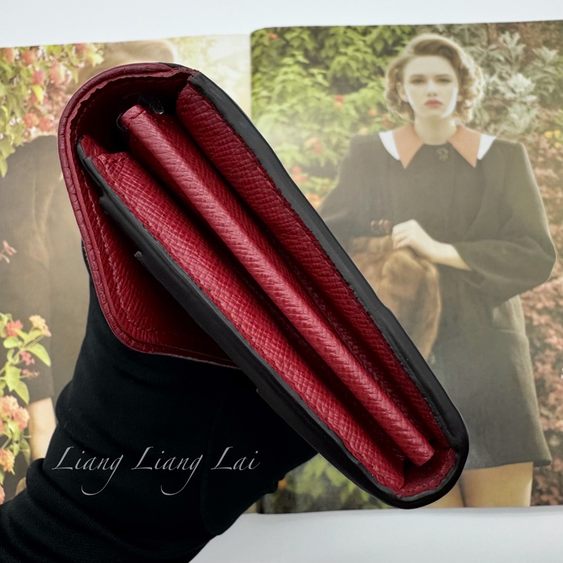 LOUIS VUITTON LV Pallas Monogram 拼接牛皮信封長夾-18