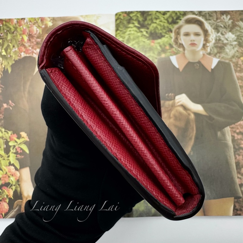 LOUIS VUITTON LV Pallas Monogram 拼接牛皮信封長夾-19