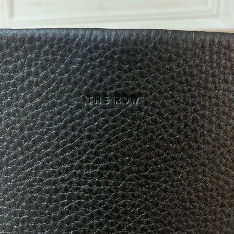 The Row N/S Park Large Tote Bag 大號 皮革托特包 黑色-1