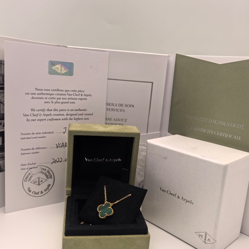Van Clrrf & Arpels梵克雅寶 綠中花 22年全套-5
