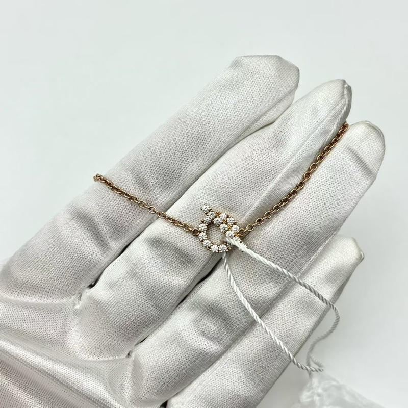 愛馬仕Hermes小q手鍊 18K玫瑰金 23年編碼開頭 🈚配件-2