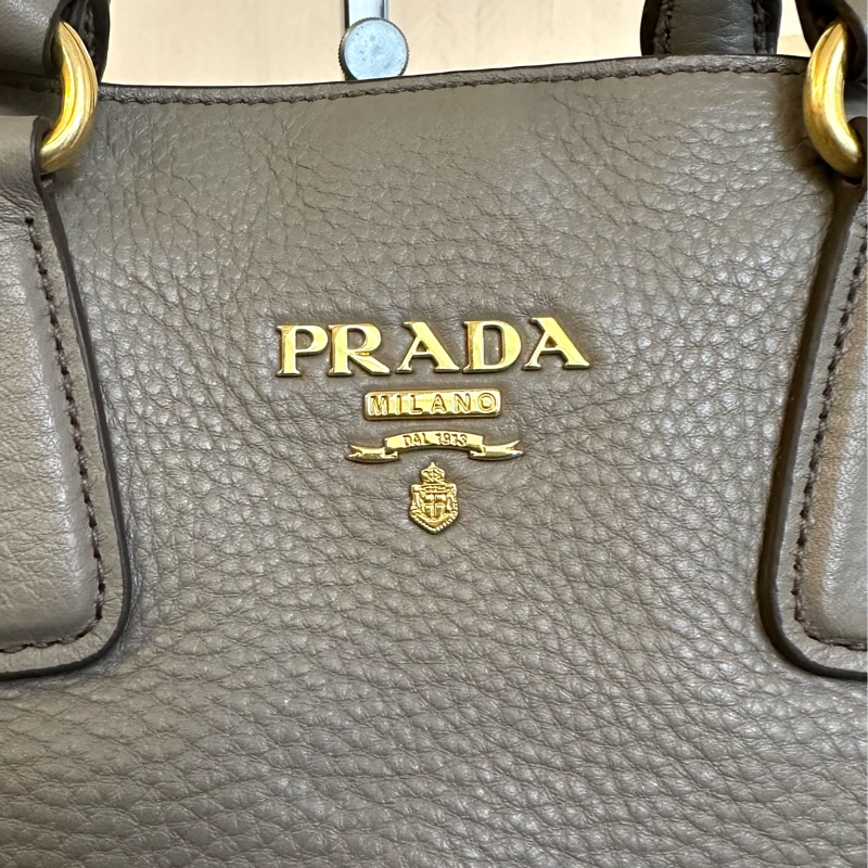 🩵MYMluxurybag🩵 Prada 36.5cm 皮袋 肩背袋 手提袋 斜背袋-3