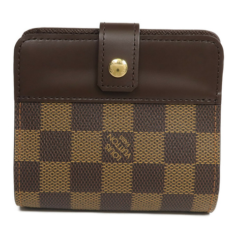 LOUIS VUITTON Damier Compact Zip Wallet錢包