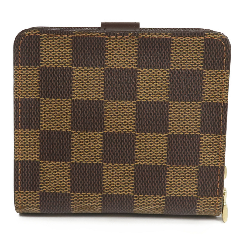 LOUIS VUITTON Damier Compact Zip Wallet錢包-2