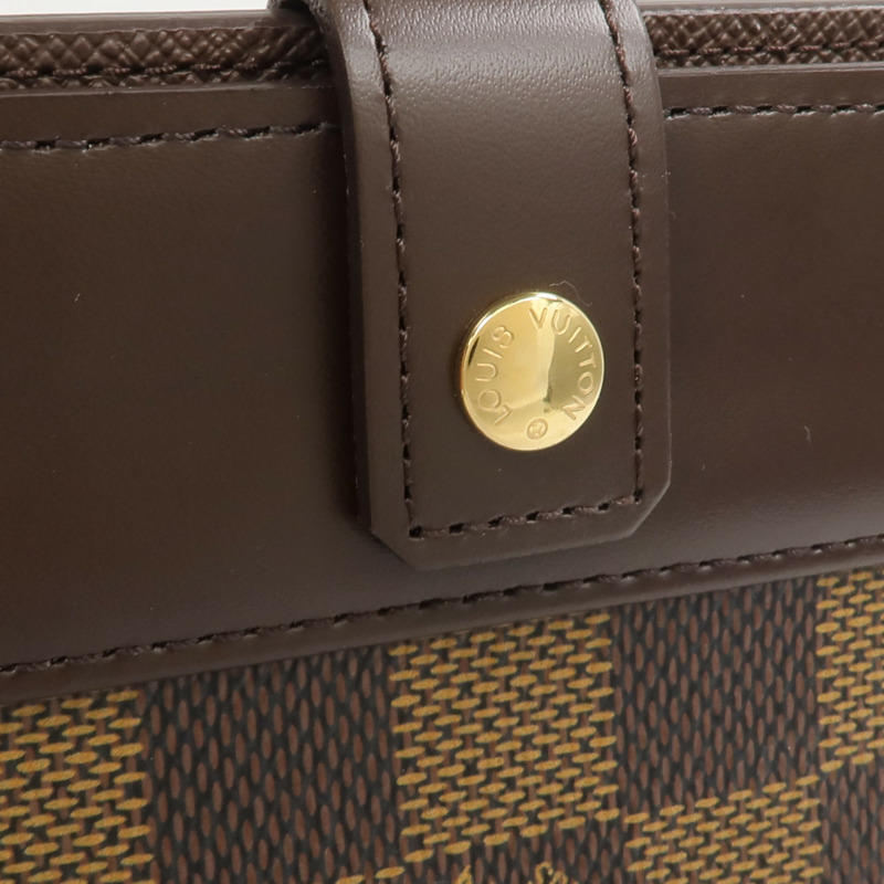 LOUIS VUITTON Damier Compact Zip Wallet錢包-14