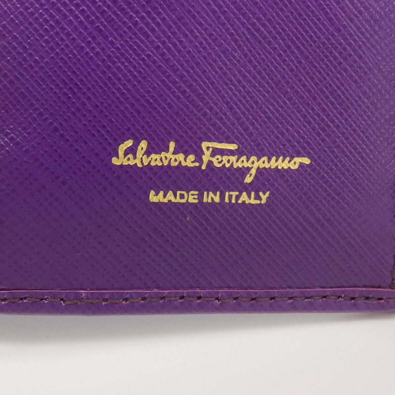 Salvatore Ferragamo 牛皮皮革Vara Bow Long Wallet長錢包-6