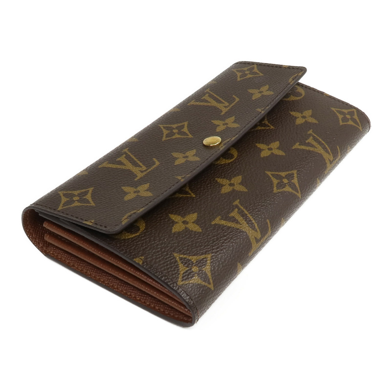 LOUIS VUITTON Monogram Portefeuille Sarah長錢包-3