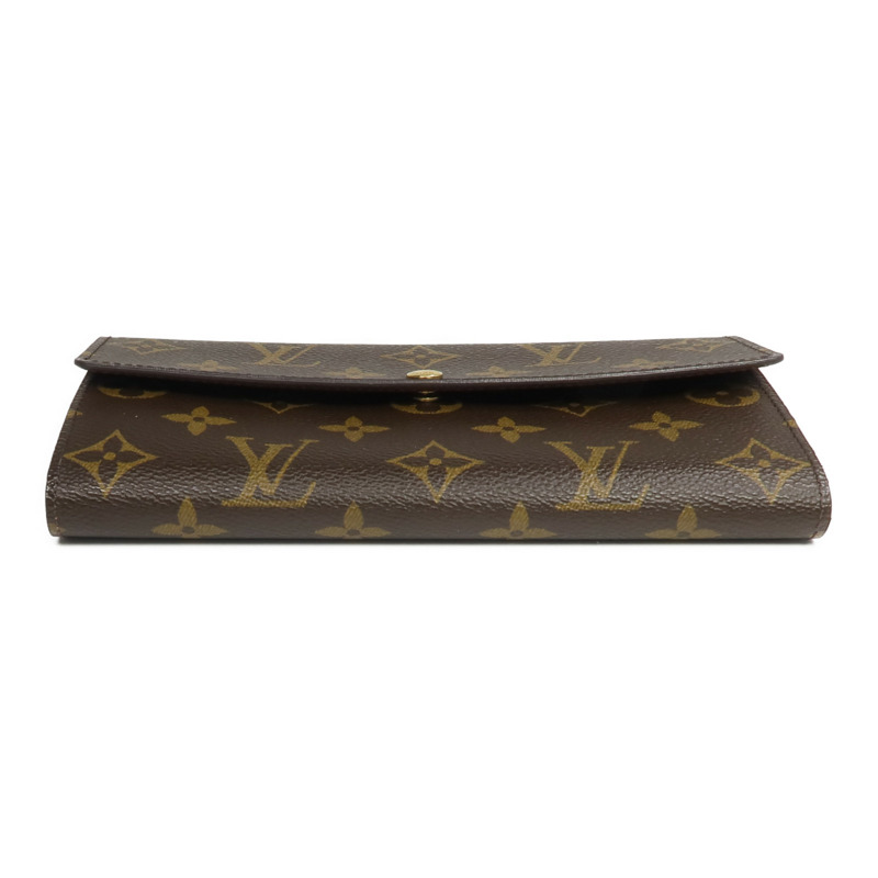 LOUIS VUITTON Monogram Portefeuille Sarah長錢包-9