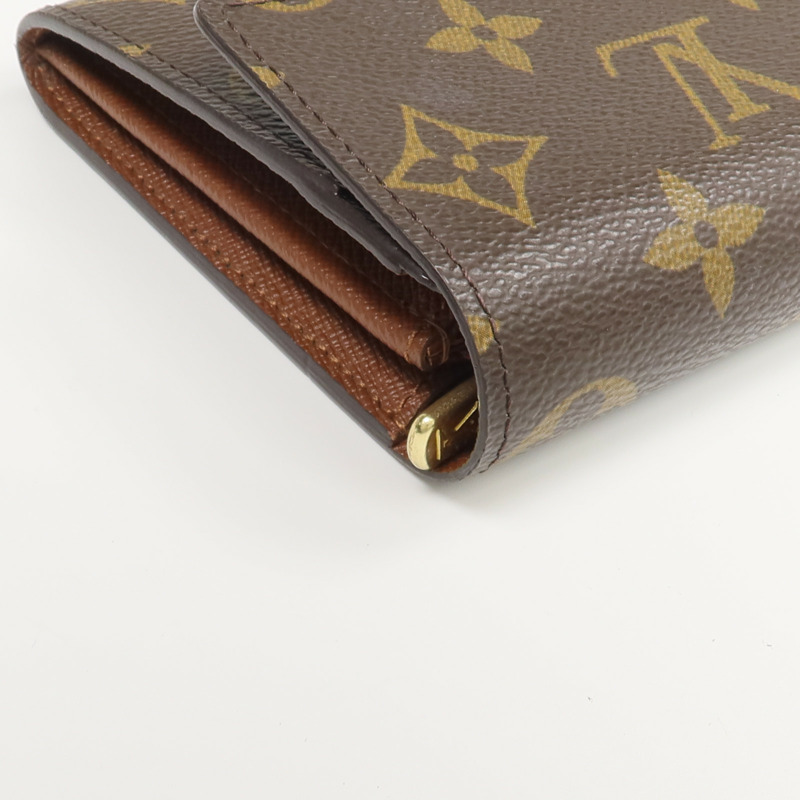 LOUIS VUITTON Monogram Portefeuille Sarah長錢包-12