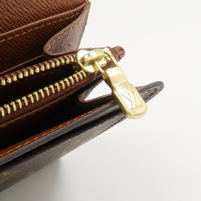 LOUIS VUITTON Monogram Portefeuille Sarah長錢包-15