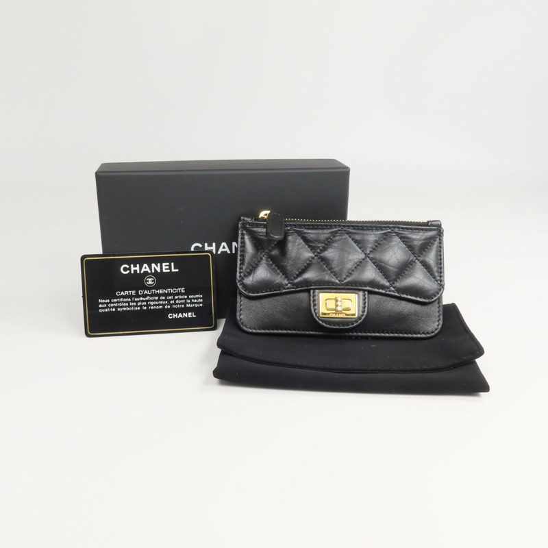 CHANEL 羊皮皮革2.55 Card Case卡片套-9