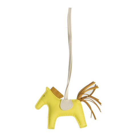 HERMES Milo皮革Rodeo PM掛飾