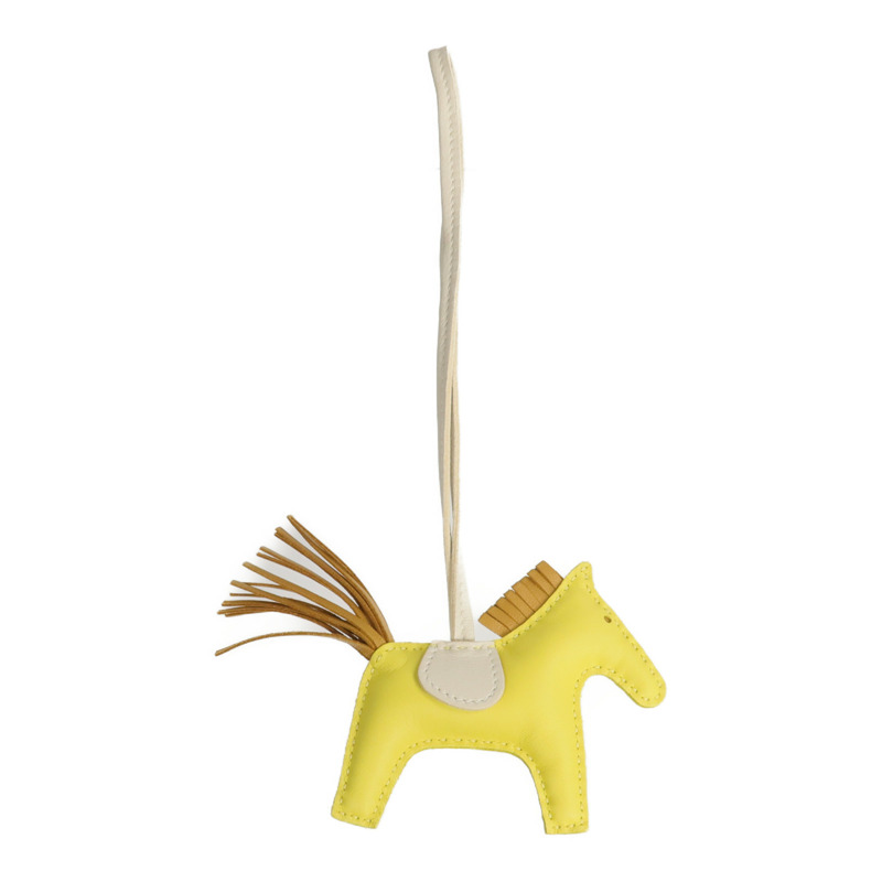 HERMES Milo皮革Rodeo PM掛飾-1