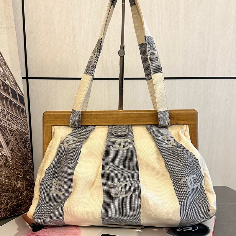 🩵MYMluxurybag🩵 稀有 Chanel 36cm 托特袋 手提袋 肩背袋-1
