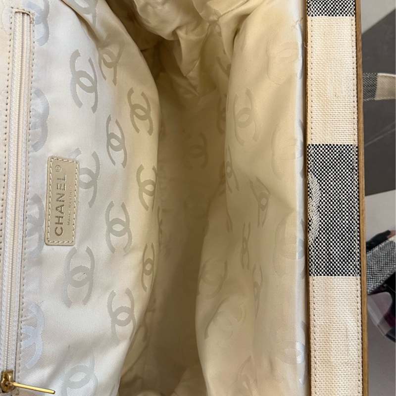 🩵MYMluxurybag🩵 稀有 Chanel 36cm 托特袋 手提袋 肩背袋-14