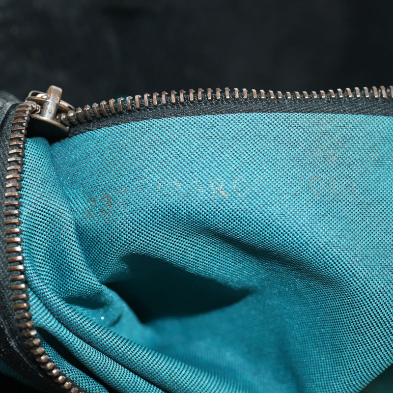 【日本直送】FENDI Mamma Baguette 單肩包 燈芯絨 黑色 銀色 正品 ARZ587SAV-10