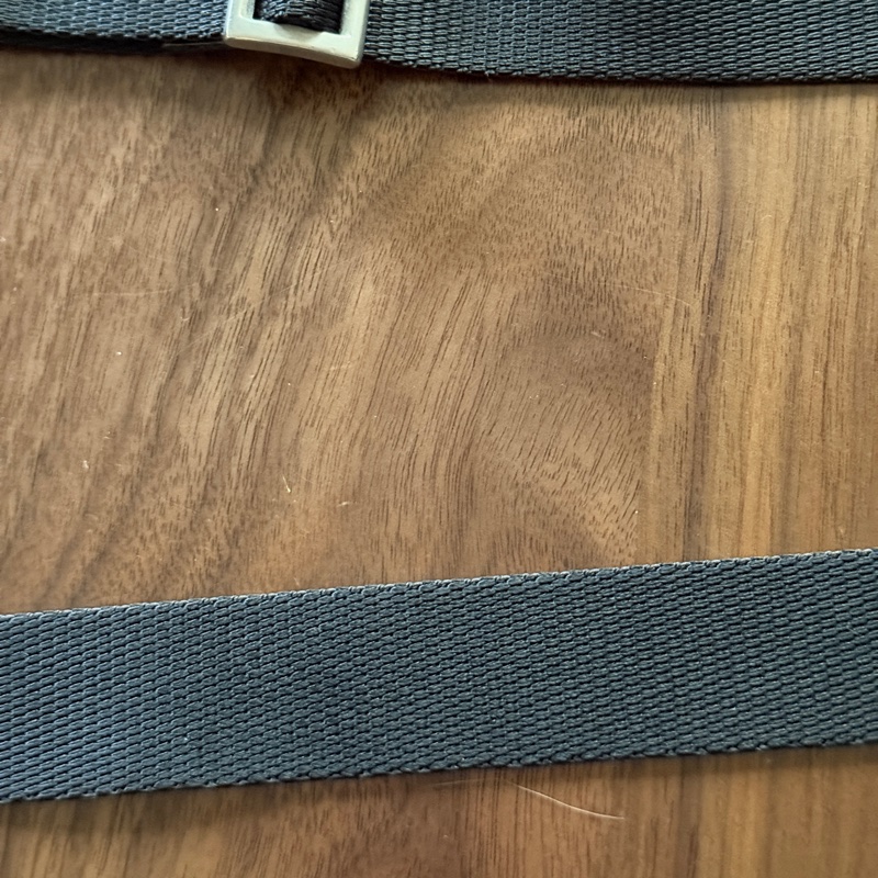 8新✨輕鬆出門超方便的 PRADA 經典尼龍 黑色斜背包 很輕 肩背到斜背都可以-12