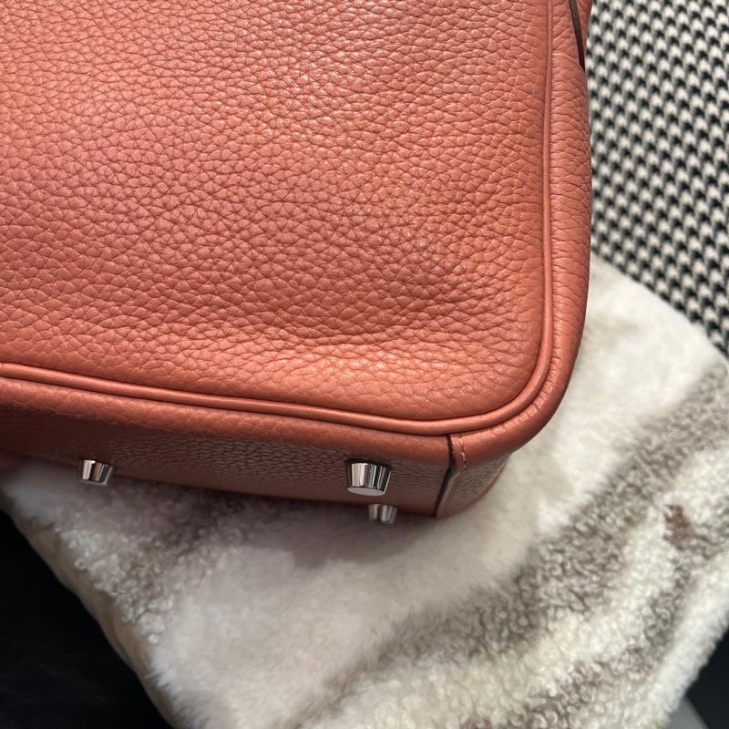 Hermes Lindy 26 Stamp [Q] 龍蝦粉銀扣-8