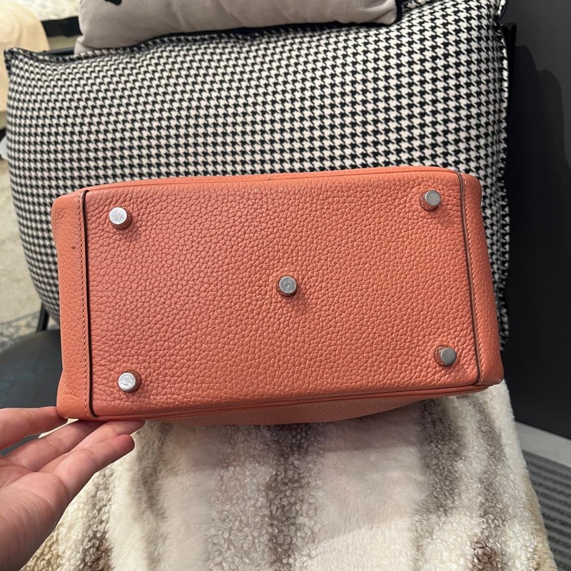 Hermes Lindy 26 Stamp [Q] 龍蝦粉銀扣-9