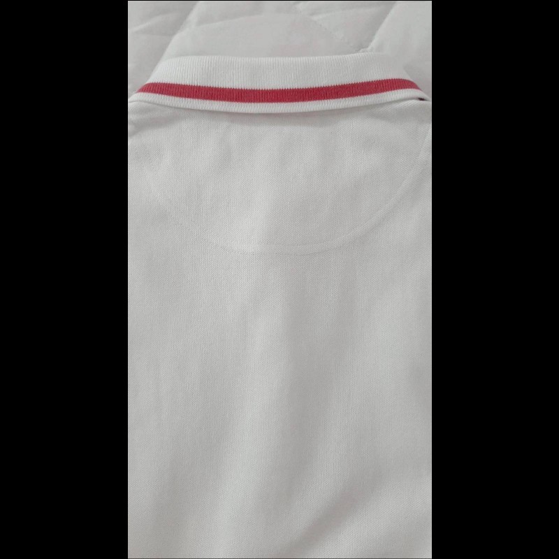 （日本製MIJ）BURBERRY博柏利 GOLF高爾夫球 戰馬 男拼色透氣網眼布短袖POLO衫3號-3