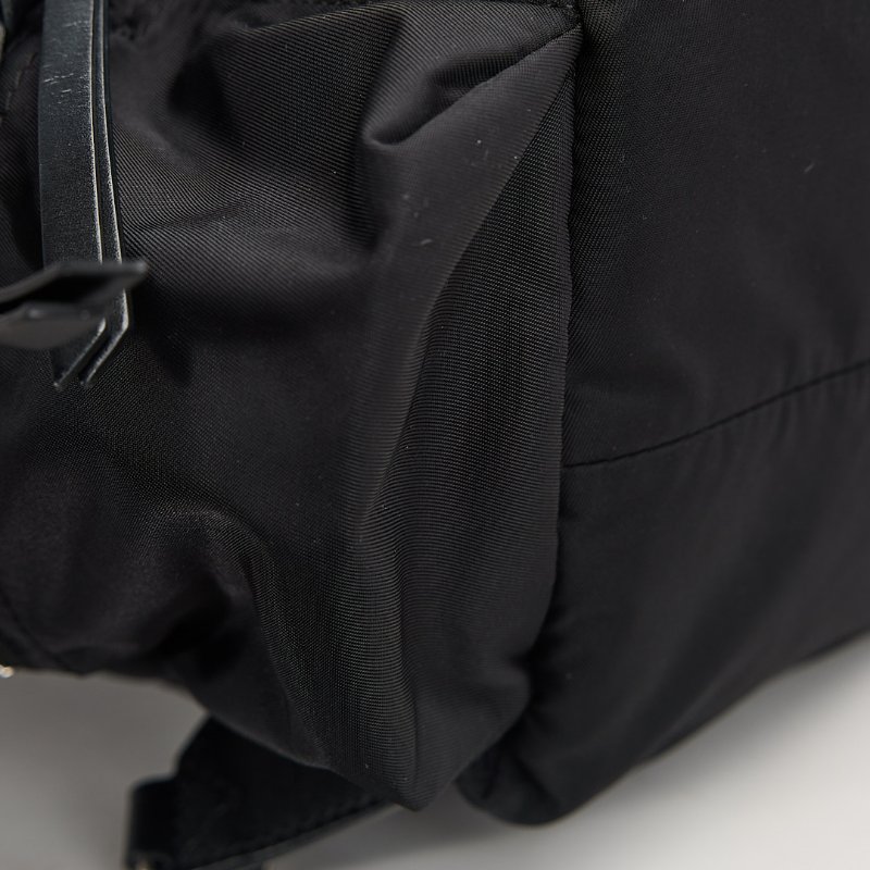 二手Burberry 尼龍後背包/中號黑色-6