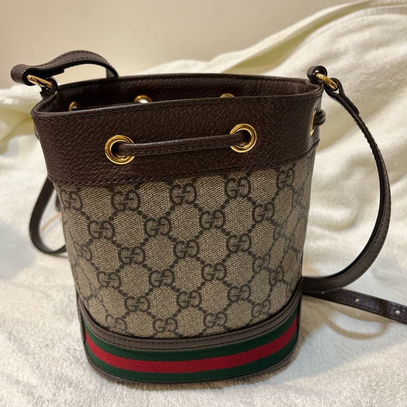 Gucci Ophidia老花小水桶-2