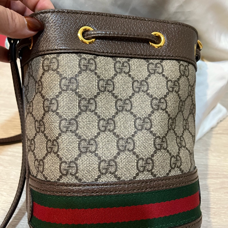 Gucci Ophidia老花小水桶-6