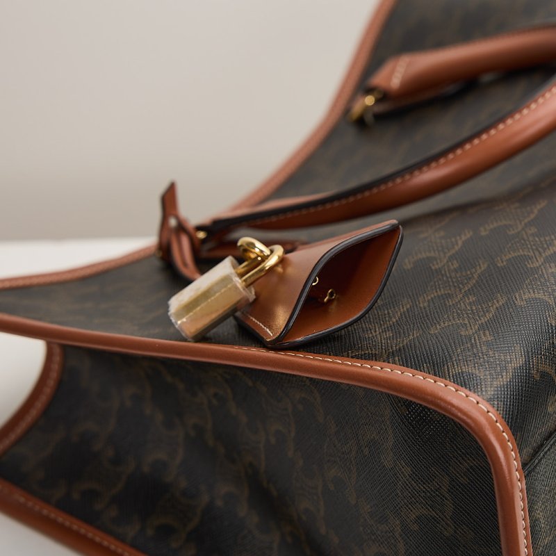 二手Celine Mini horizontal cabas老花托特包-3