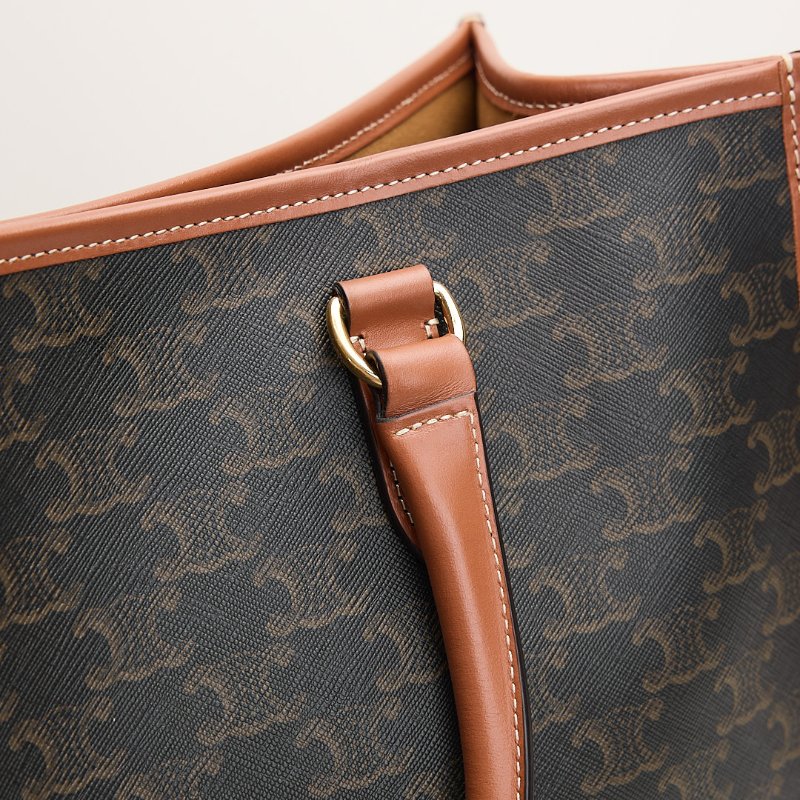 二手Celine Mini horizontal cabas老花托特包-6