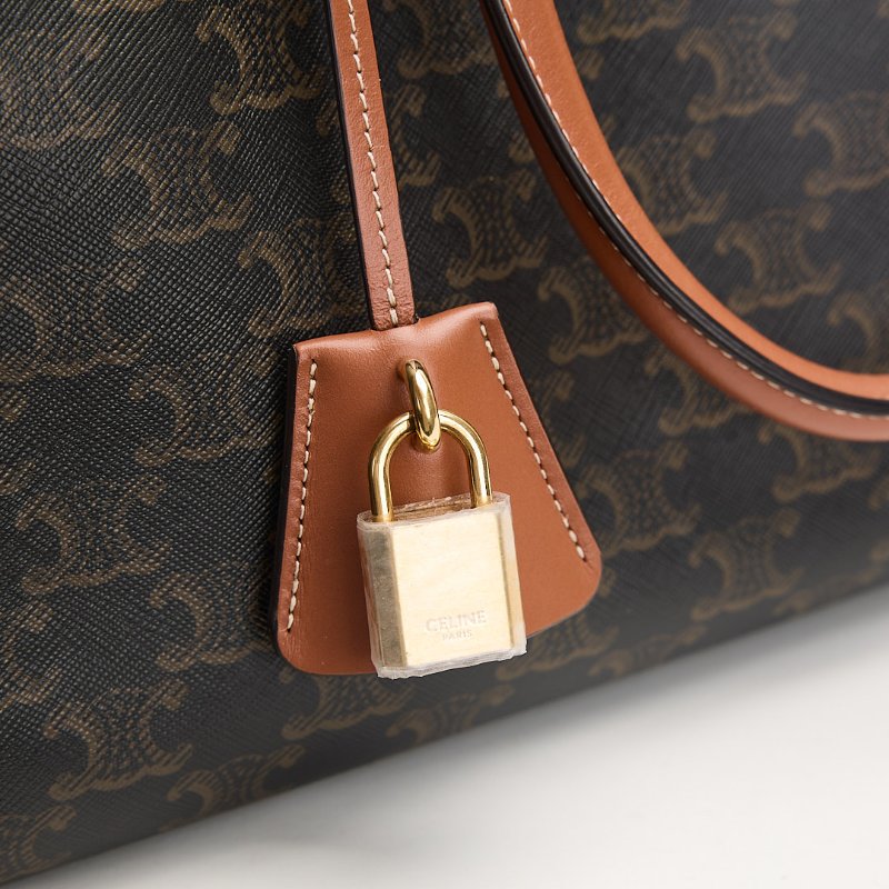 二手Celine Mini horizontal cabas老花托特包-8