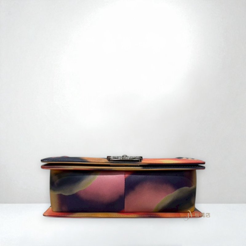 JS1333-CHANEL BOY 25 15年春夏彩色渲染羊皮口蓋包 A67086-4