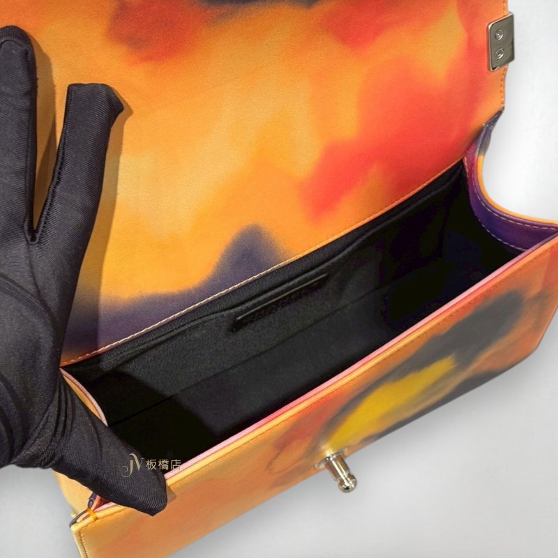 JS1333-CHANEL BOY 25 15年春夏彩色渲染羊皮口蓋包 A67086-5