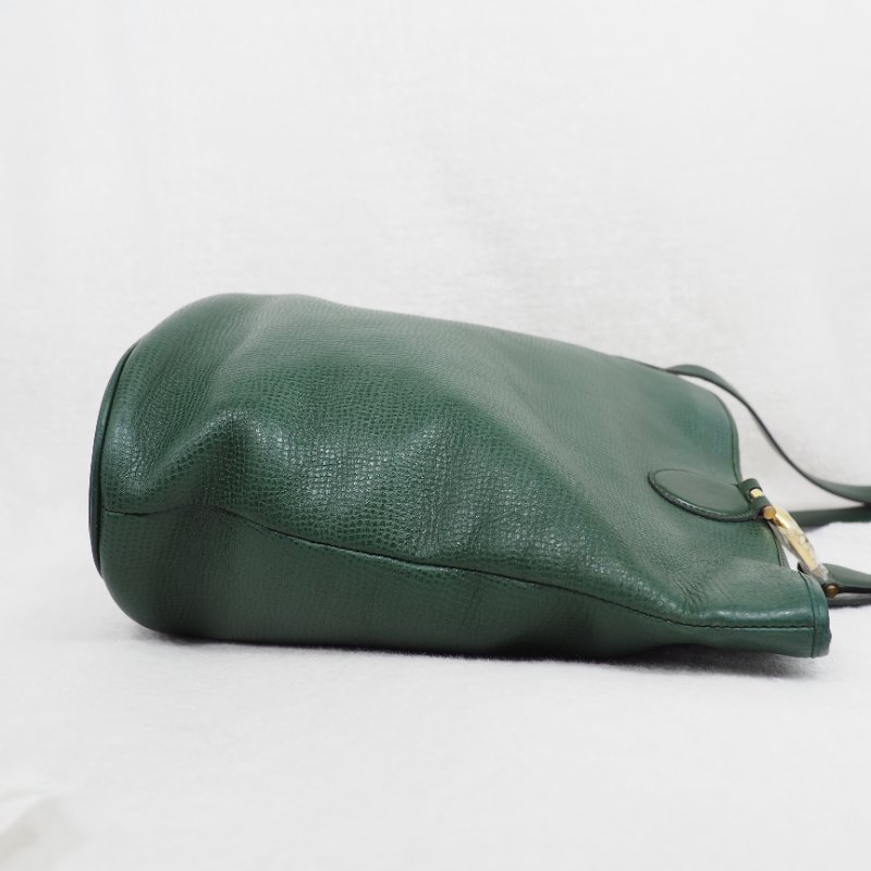 DIOR 綠色金豆貝殼包-2