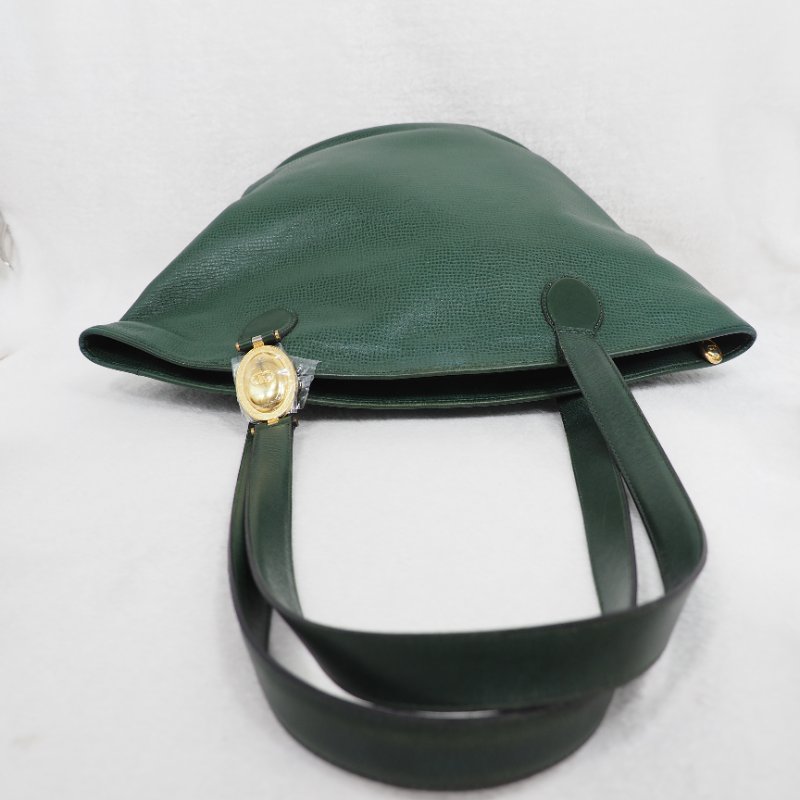 DIOR 綠色金豆貝殼包-4