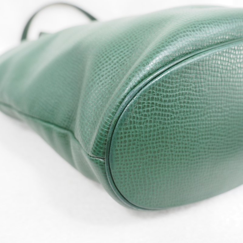 DIOR 綠色金豆貝殼包-6