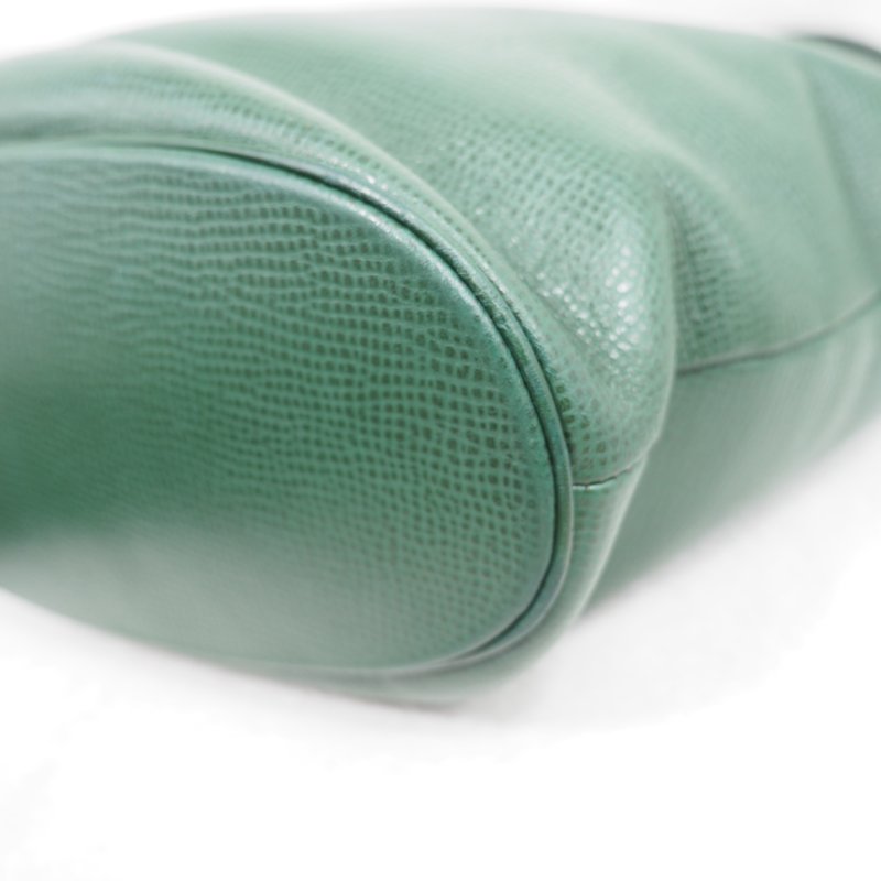 DIOR 綠色金豆貝殼包-7