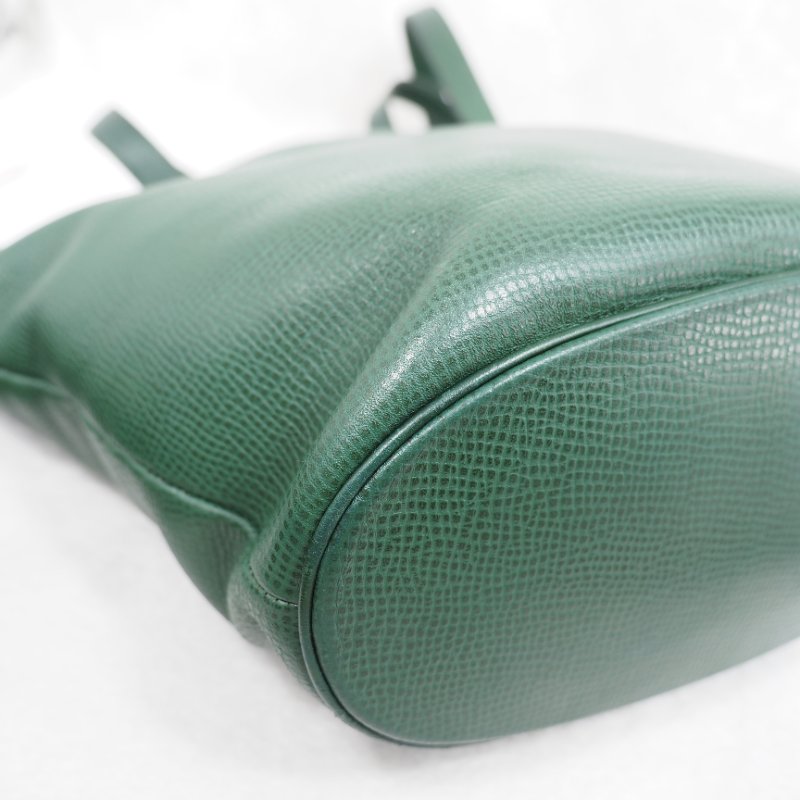 DIOR 綠色金豆貝殼包-8