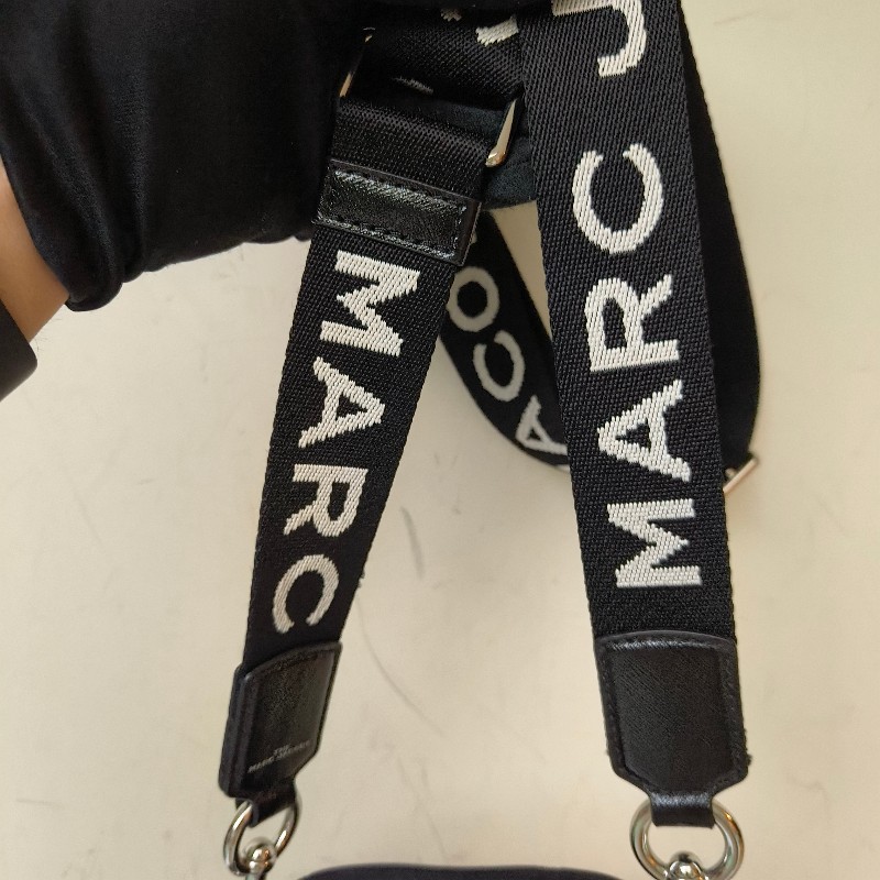 ‼️母親節狂降🫅‼️（原$4800）只到5/10⏰㊣✨ Marc Jacobs✨馬克·雅各布斯 MJ THE MINI BOX BAG20 黑白 牛皮 餐盒包 手提包 肩背包 斜背包/二手精品/二手包/保證正品-27