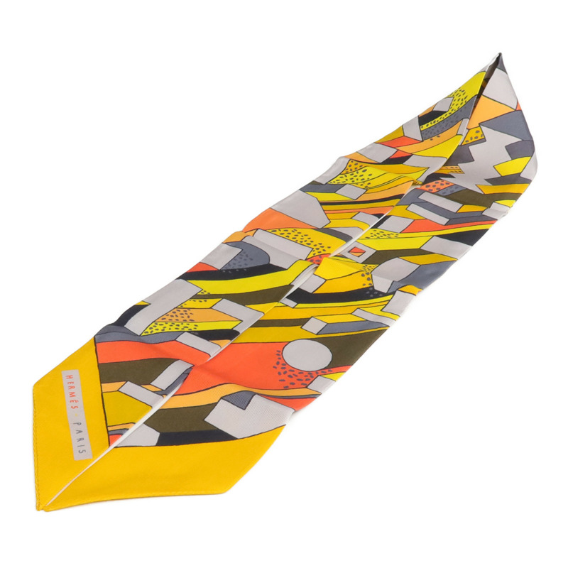 HERMES 絲質Twilly絲巾-2