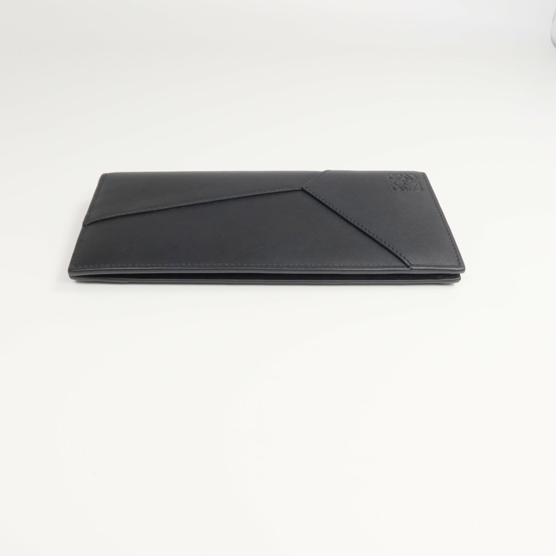 LOEWE 牛皮皮革Puzzle Long Horizontal Wallet長錢包-10