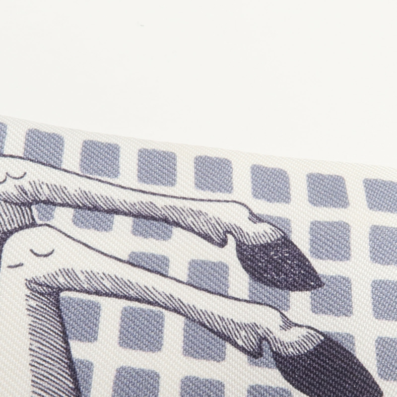 HERMES 絲質Twilly絲巾-9